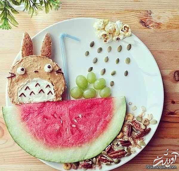 تزیین غذای کودک